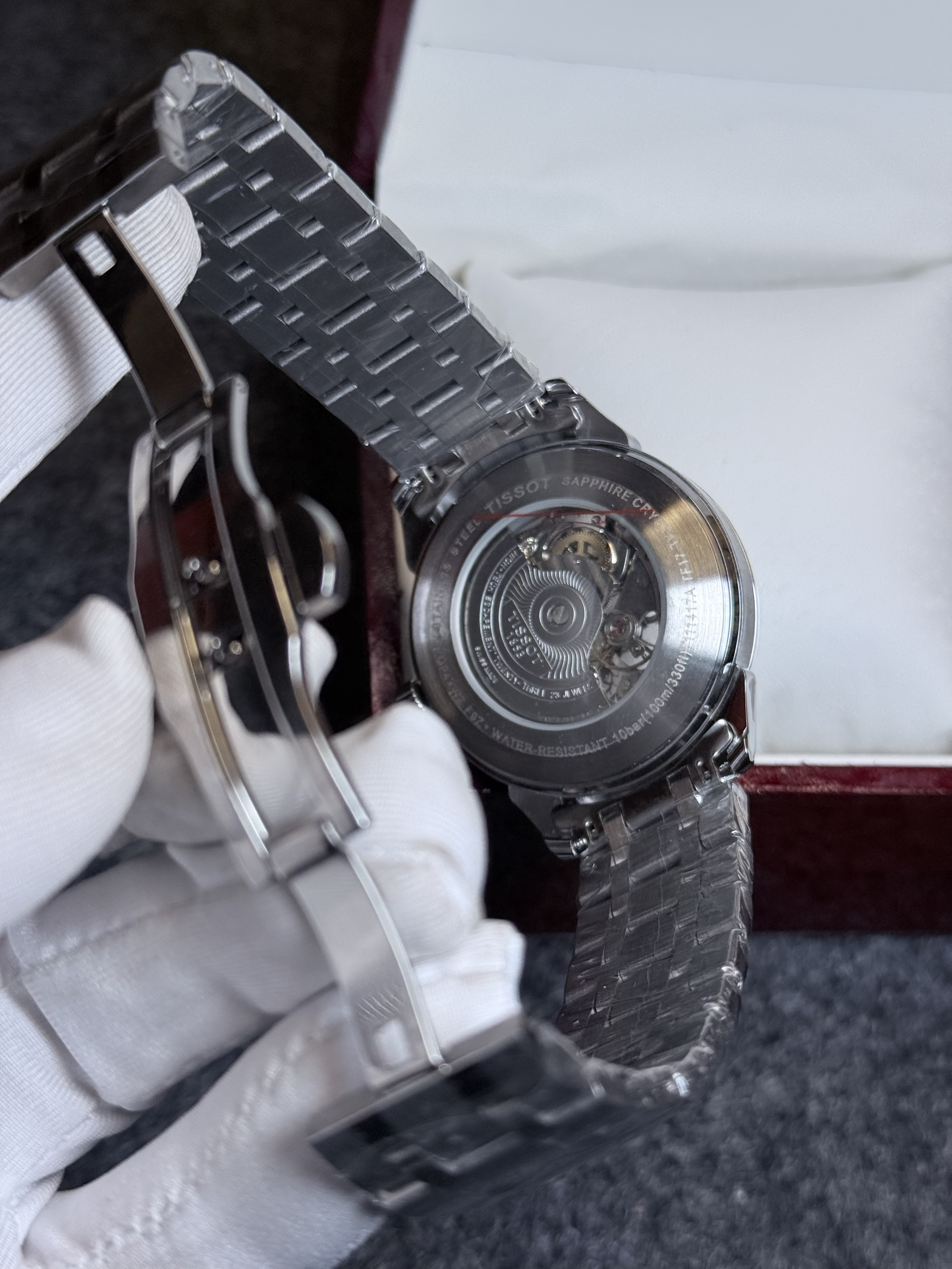 Tissot Tradition Open Heart Moonphase